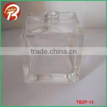 100ml cubic glass perfume bottle TBZP-13