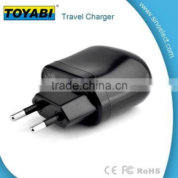 Portable Small Wall and Travel Charger for US EU UK SAA Charger Adaptor USB Cable