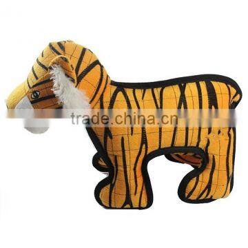 high quality plush tiger pet toy from China manufacturer