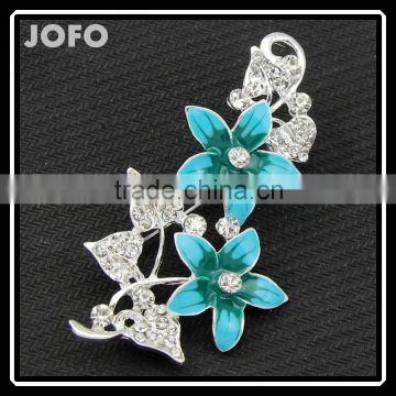 African Costume Jewelry Party Flower Brooch High Fashion USA Topshop Brooch Flower