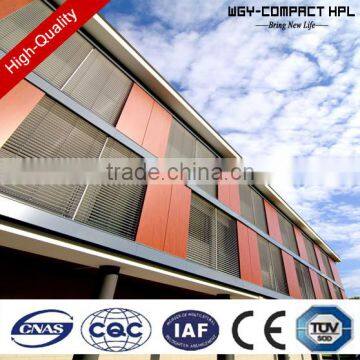 New WGY Outdoor Hpl/high Pressure Laminate exterior hpl facade