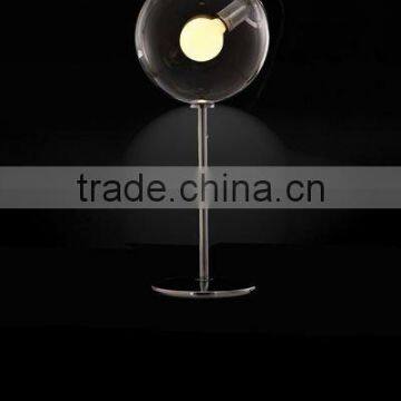 2014 new design decorative hotel table lightings glass lights Modern table lamp