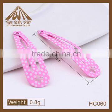 Hot selling Metal Carbon steel Promotional accessories for hair