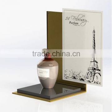 Fashion Design Acrylic Perfume Bottle Retail Display Stand