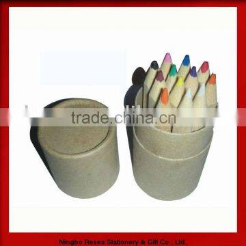 art Color pencil natural wood color pencils in tube