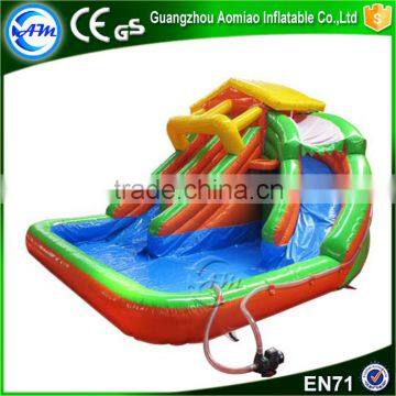 Hot in Summer Funny Giant Inflatable Pool Slide for Adult Supplier's Choice photo-2