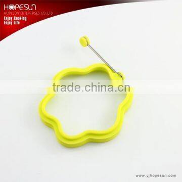 HS-SD053 silicone flower shape fried egg mould