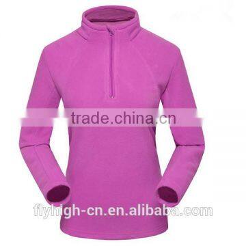 custom logo polar fleece women jacket