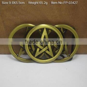 brass metal plate buckles Alloy buckles and accessorie factory plate nickel