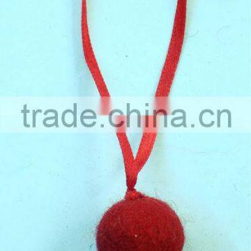 Christmas decorative felt ball