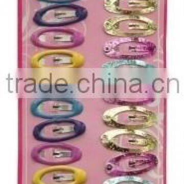 20 pcs fashion metal hair clips / girls hair clips / made in china hair clips