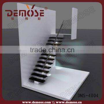 decorative metal folding staircase stair nosing for tile