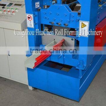 Color Steel Plate Hydraulic Gutter Rolling Machine, Gutter Machinery photo-4