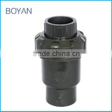 BOYAN ZheJiang TaiZhou Plastic Black For Irrigation PVC Check Valve