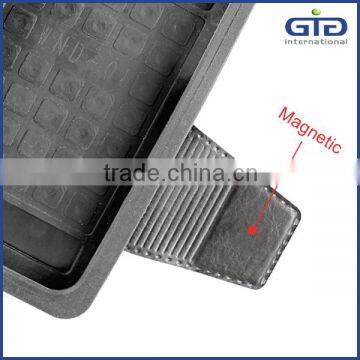 [GGIT] for Smartphone Push-and-Pull Universial Leather Cover Case photo-3