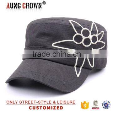 womens fashion military cap hat