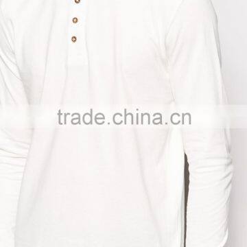 Fashion Design High Quality Long Sleeve Polo T Shi photo-3