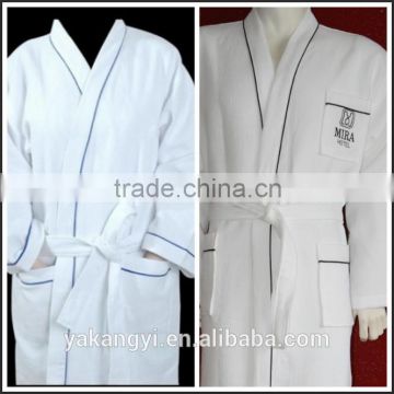 Cheap Price hotel cotton waffle bathrobe YKY587