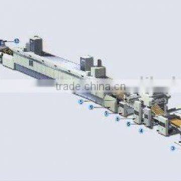 Automatic biscuits production line