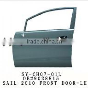 High Quality Motor Body Parts Replacement Car Auto Parts for Chevrolet Sail 2010 Front Car Door for Sale