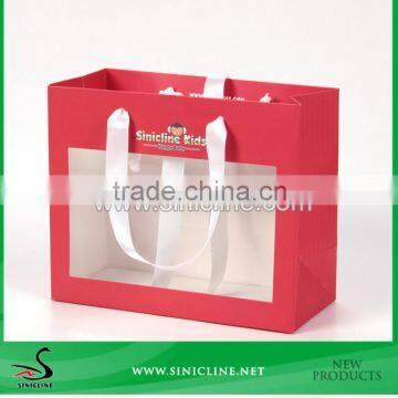 Sinicline Newest Custom Paper Bag for Gift/present Packing photo-2