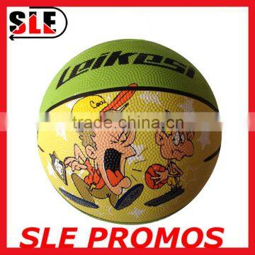 Wholesale hot selling new design promo basketball child basketballs