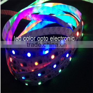 New design dmx 512 led strip 5v 40leds/m 40ic/m