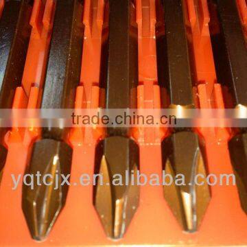 Industrial Grade S2 Steel Brown Surface 65L PH2 Double Head Screwdriver Bit