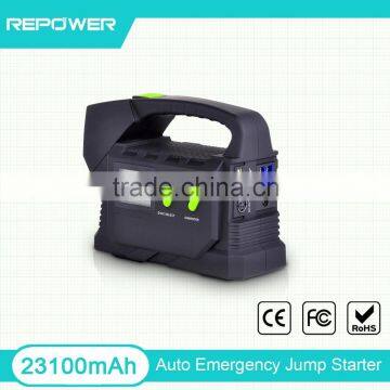 High rate Polymer Batteries 23100mAh Auto Jump starter Power bank