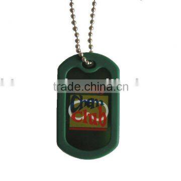 metal aluminum dog tag