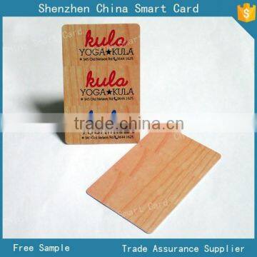 factory cheap plastic name card with offset printing