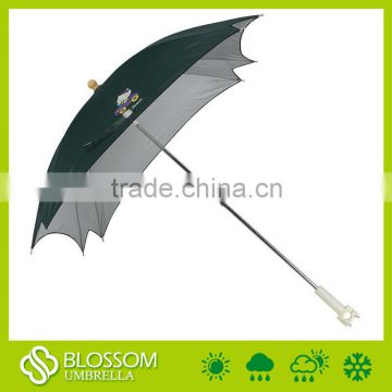 Steel frame square umbrella,square bicycle umbrella,square bike umbrella