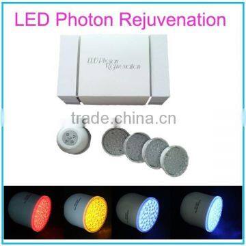 4 Colors Handheld LED Photon Skin Rejuvenation Beauty Salon Devices