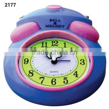 twin bell alarm clock, electron bell table alarm clock, gift clocks