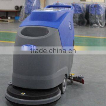 Hospital use walk behind floor scrubber dryer with low nosie