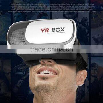 VR Box in 3d Glass Case VR Box With Remote