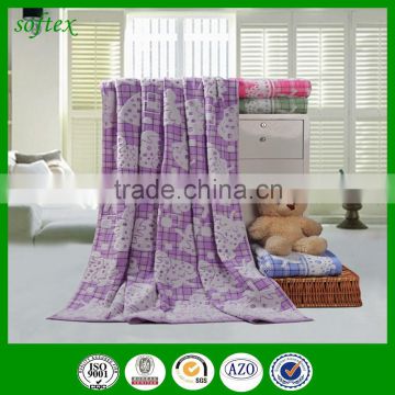 100% cotton high quality terry cotton towel bed sheet