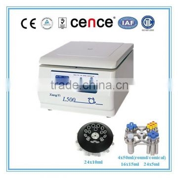 L500 low speed clinical centrifuge for laboratory instrument