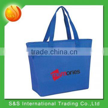 2015 New Design Front Zipper Pocket Large Beach Tote Bag photo-2