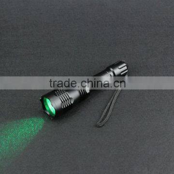 Green LED flashlight