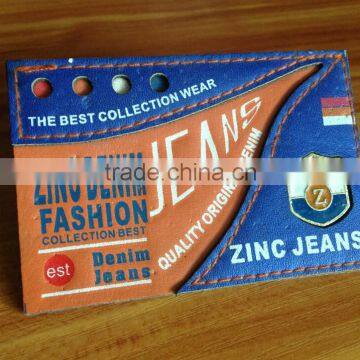 customize labels for jeans garments