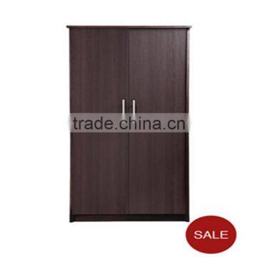 2015 hot sale new 2 door modern design bedroom furniture wardrobe