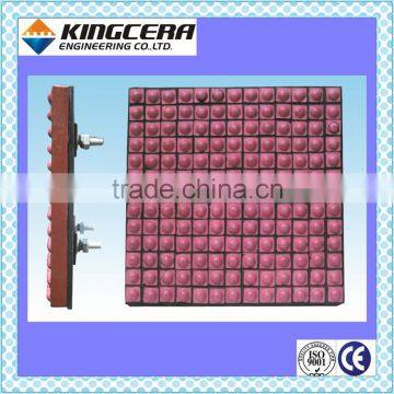 Kingcera Wear resistant Air fan impeller lining