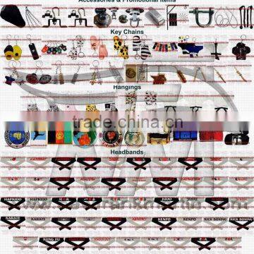 Sports Bags, Boxing Keychains and Hangings, Accessories and Promotional Items, Swivels, Hooks, Chains,Bladders,Stands,Head Bands