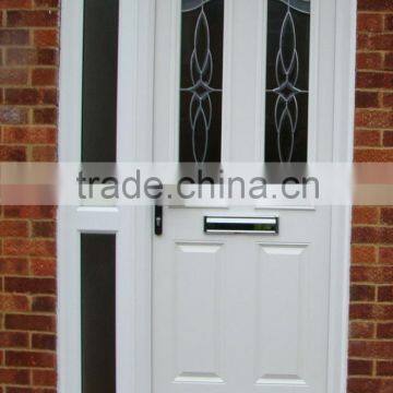 Pvc Double Swing Glass Casement Doors With Cheap Price photo-4