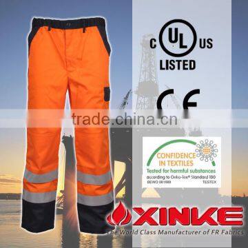 Xinke cotton Flame Retardant safety Cargo Pants