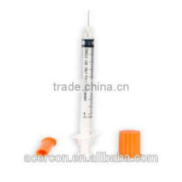 Single Use Sterile Insulin Syringe with Needle