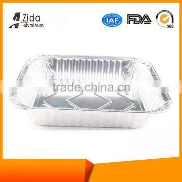 China Gold Manufacturer Competitive Aluminum Foil Food Tray Lid