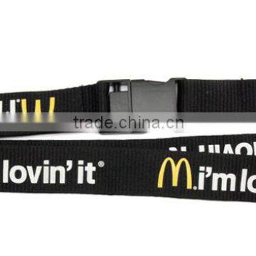 promotional polyester lanyard for ID card