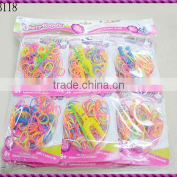 Latest Fashion Elastic Silicone Rubber Bands DIY Crazy Rubber Bands